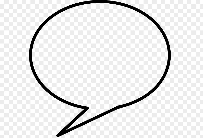 Comic Speech Bubble Monochrome Photography Circle Line Art Clip PNG