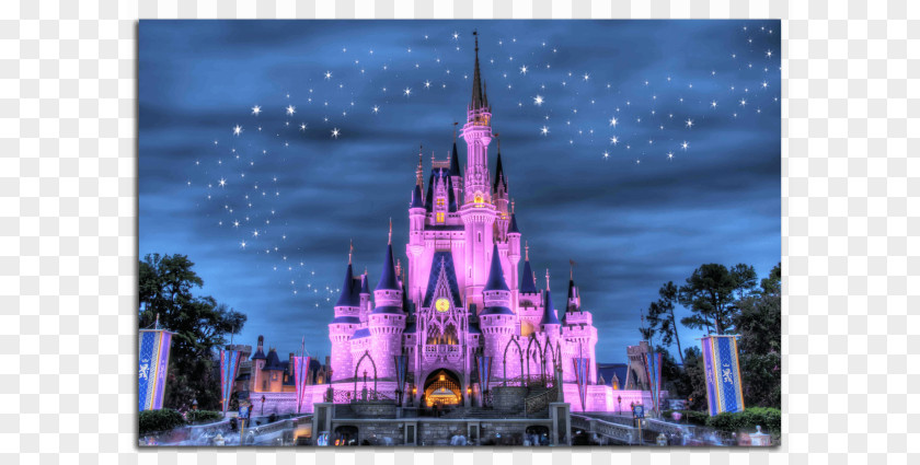 Disneyland Magic Kingdom Cinderella Castle Disney Travel PNG