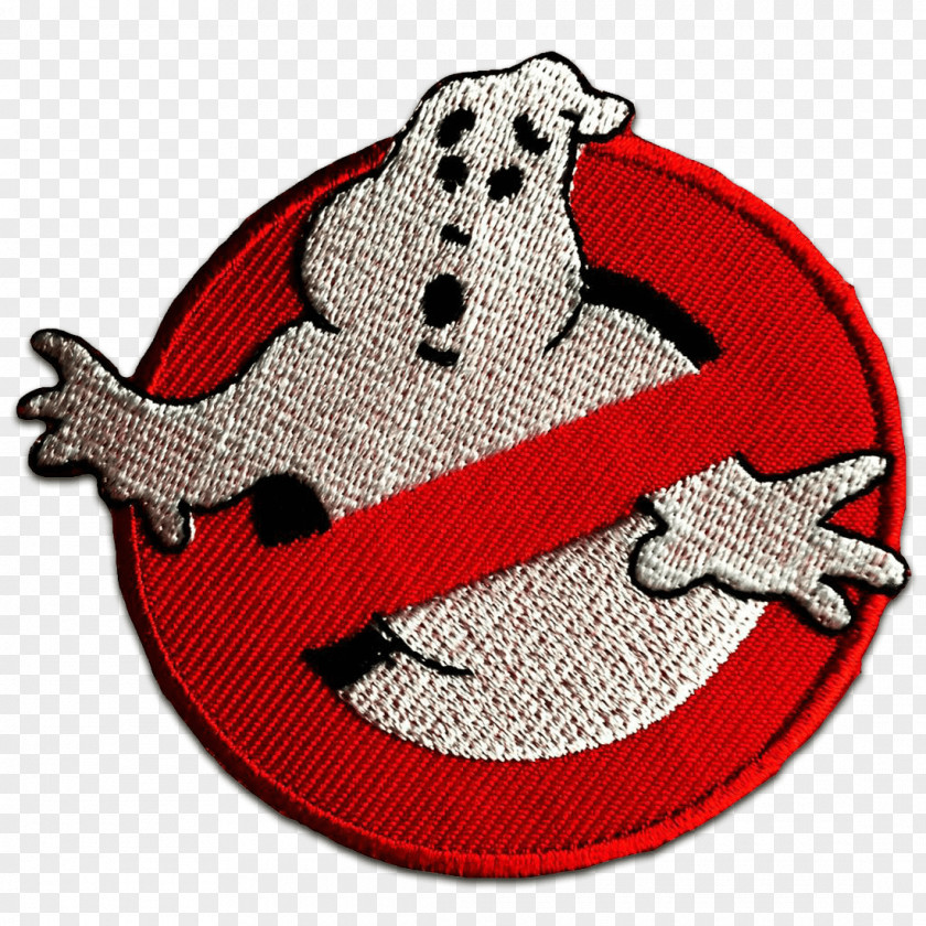 Ghost Buster Embroidered Patch Iron-on Slimer Embroidery Logo PNG