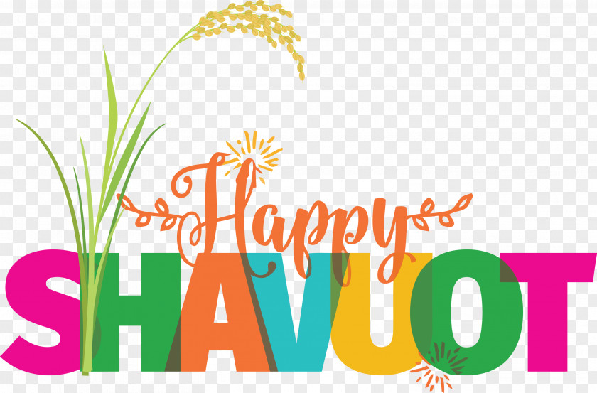 Happy Shavuot Feast Of Weeks Jewish PNG