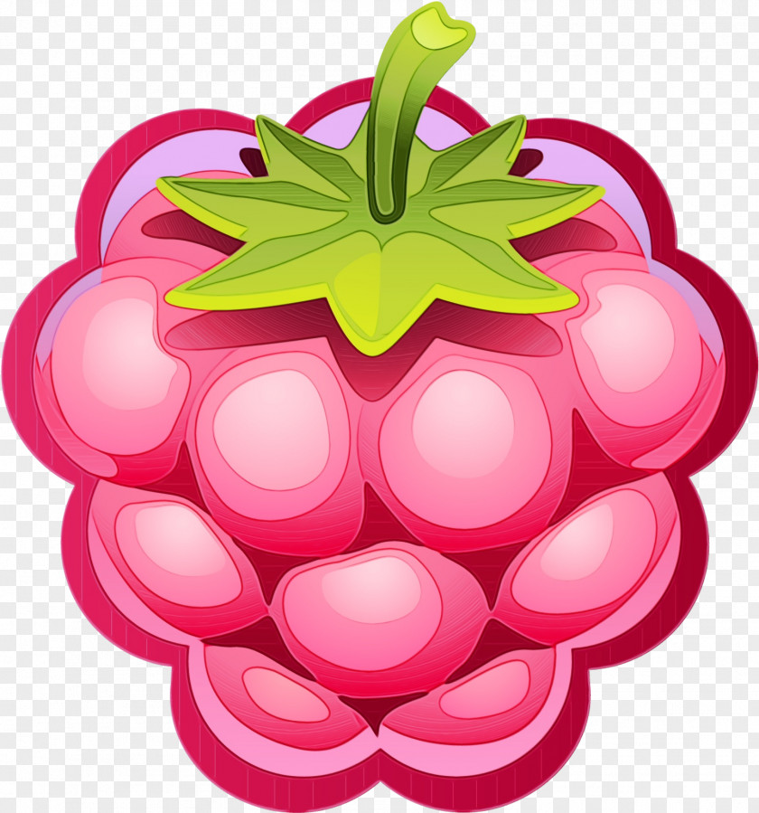 Strawberry Petal Pie Cartoon PNG