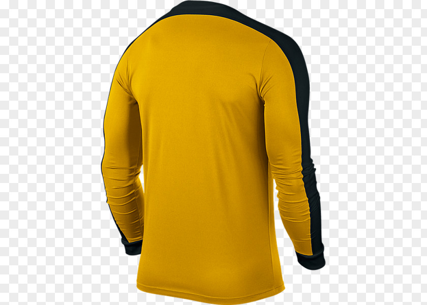 Tshirt Football T-shirt Cycling Jersey Sleeve Nike Yellow PNG