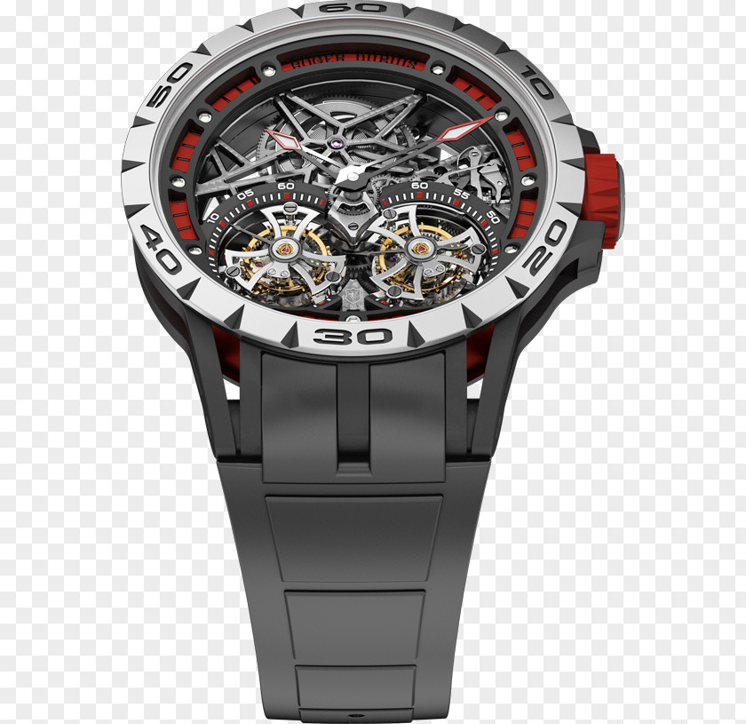 Watch Roger Dubuis Tourbillon Salon International De La Haute Horlogerie Geneva PNG