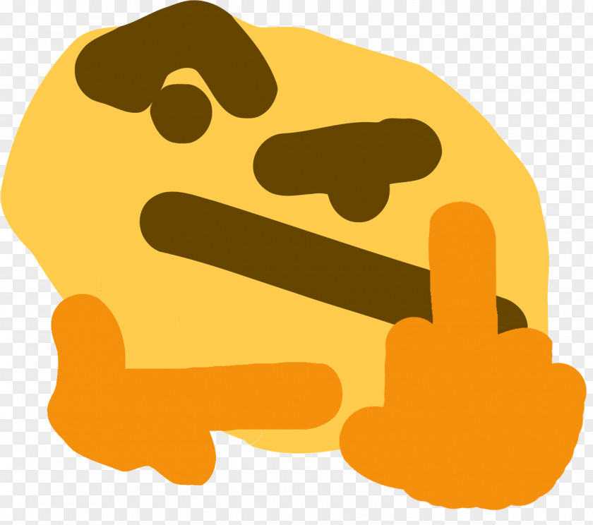 Angry Emoji Thought Discord Emoticon Facepalm PNG