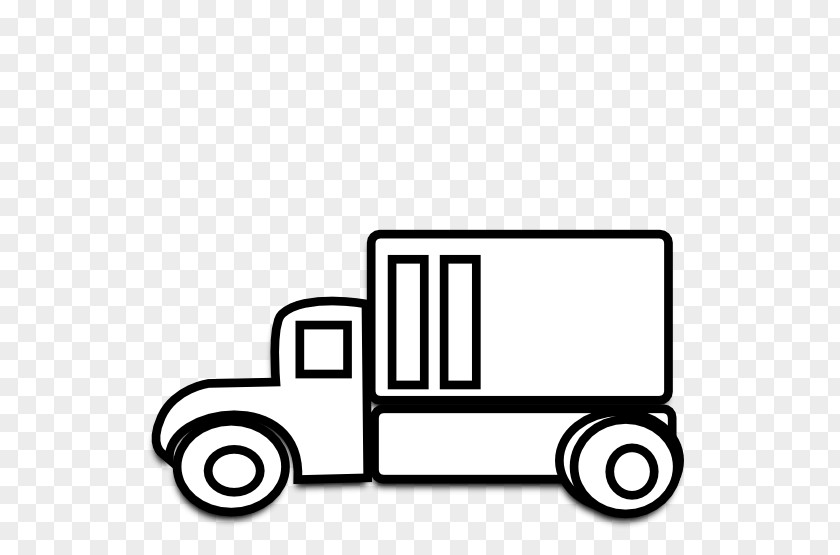 Black Truck Cliparts Car Vehicle And White Clip Art PNG