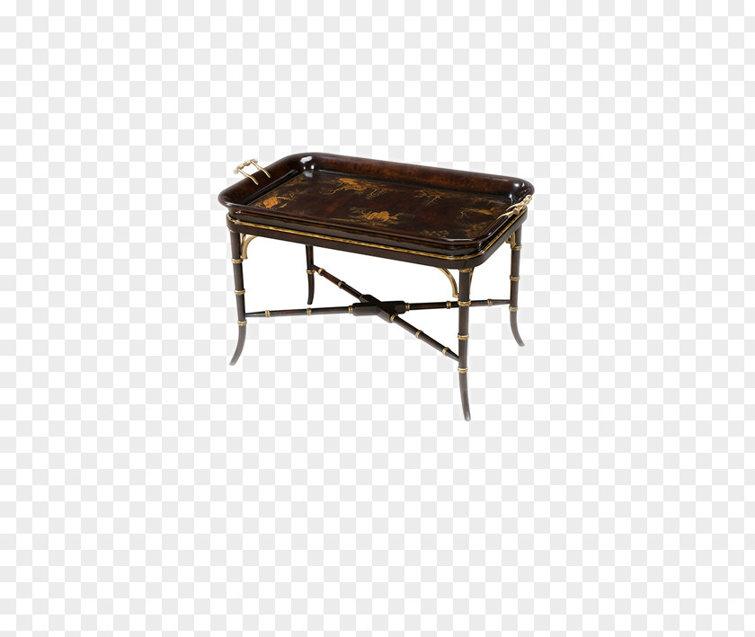 European-style Wooden Tables Coffee Table Nightstand Furniture Tray PNG