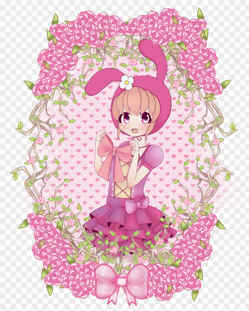 My Melody Floral Design Petal Flowering Plant PNG