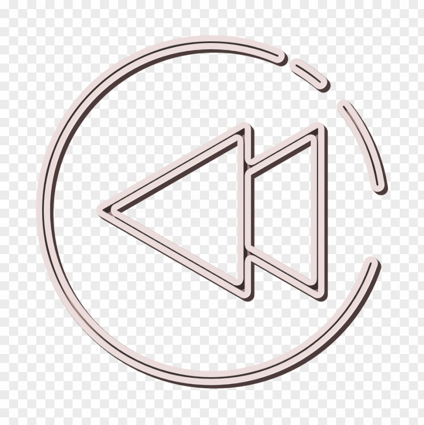 Symbol Logo Electronics Icon Music Rewind PNG