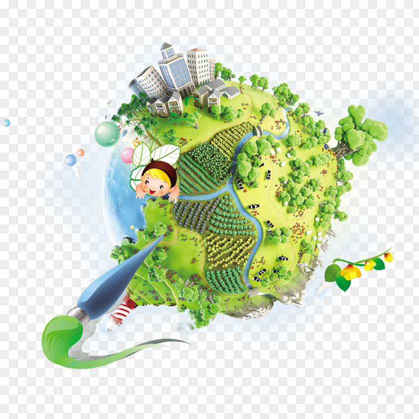 Cartoon Earth Geographic Information System GIS Day Applications Map Geography PNG