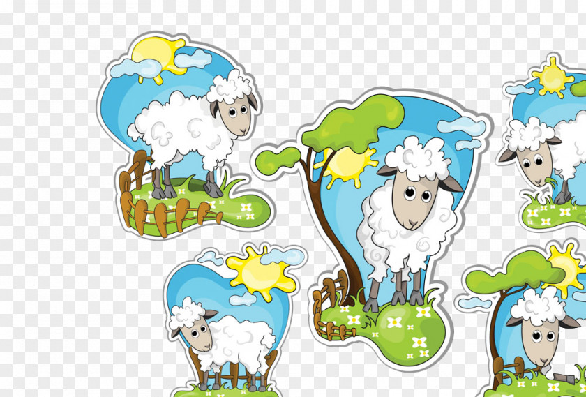 Cute Goat Sheep Download Clip Art PNG