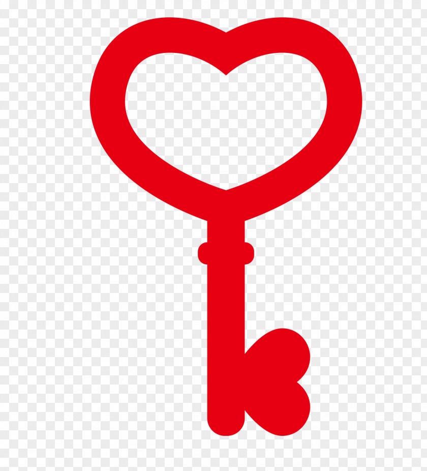 Love Key Heart PNG