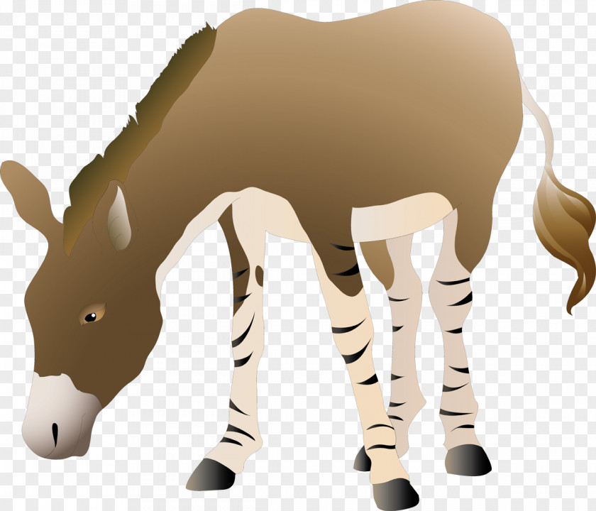 Cartoon Animals Cattle Clip Art PNG