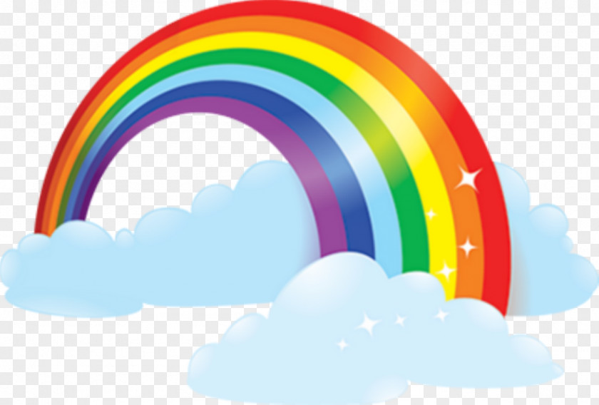 Rainbow Sticker Wall Sky Circle PNG