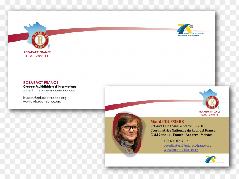 Carte Visite Business Cards Logo Rotaract Advertising Corporate Design PNG