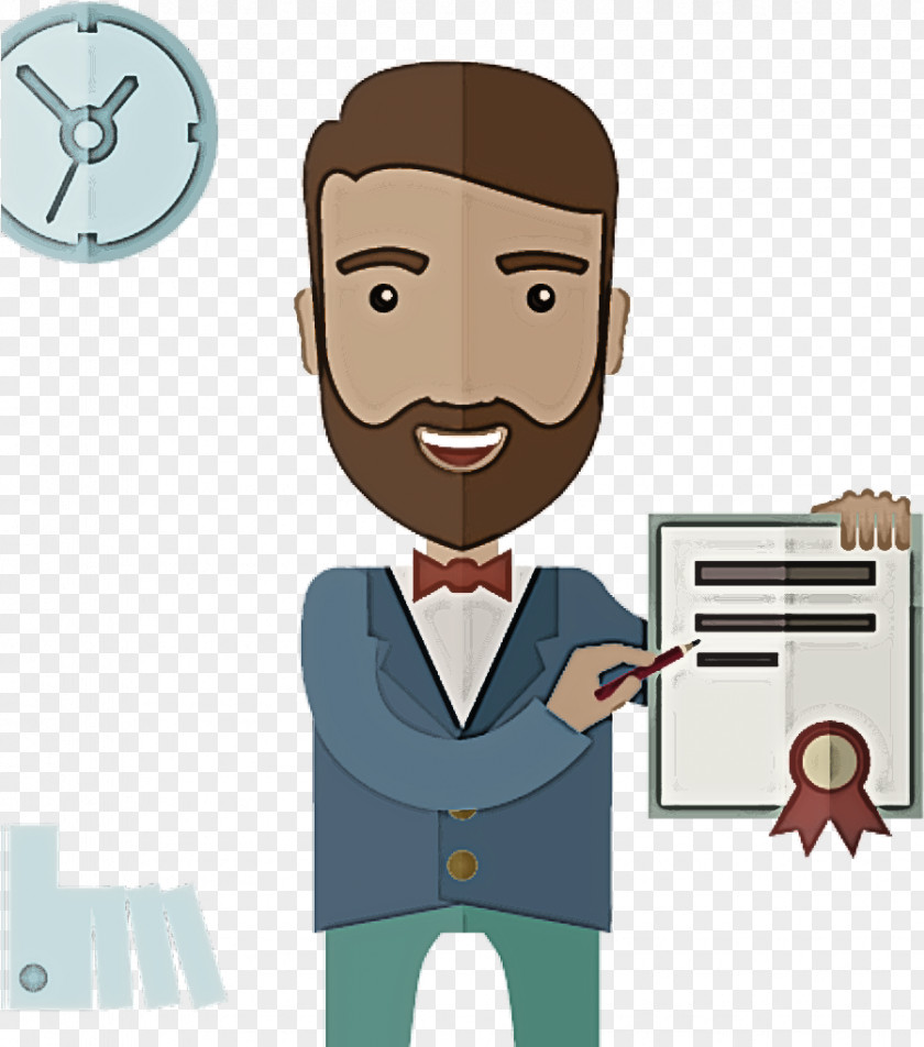 Cartoon Animation White-collar Worker PNG