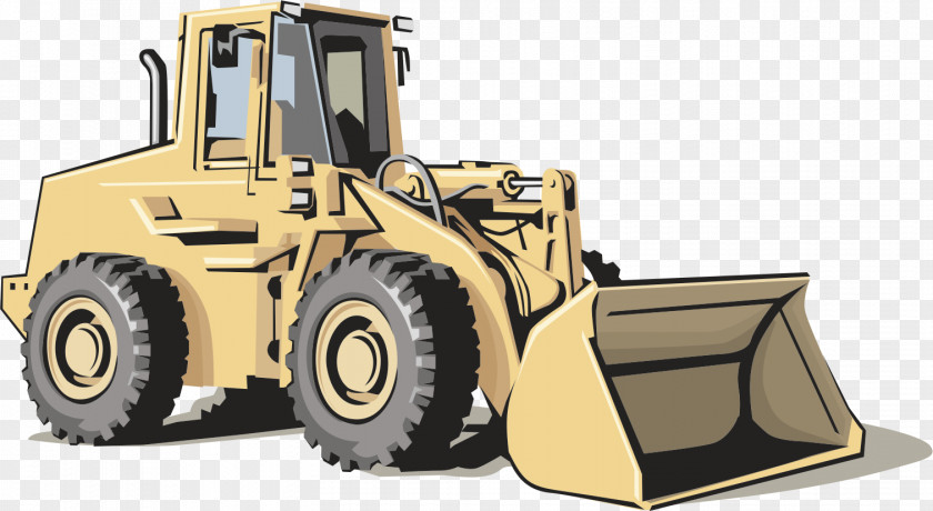 Heavy Vehicles Bulldozers Equipment Architectural Engineering Excavator Clip Art PNG