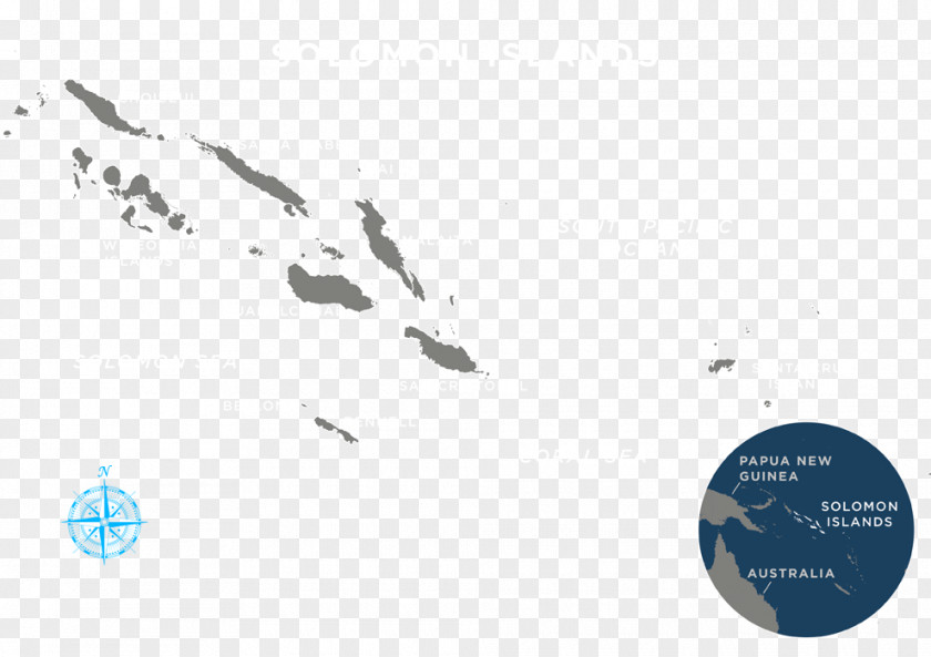 Map Rennell Island Vector PNG