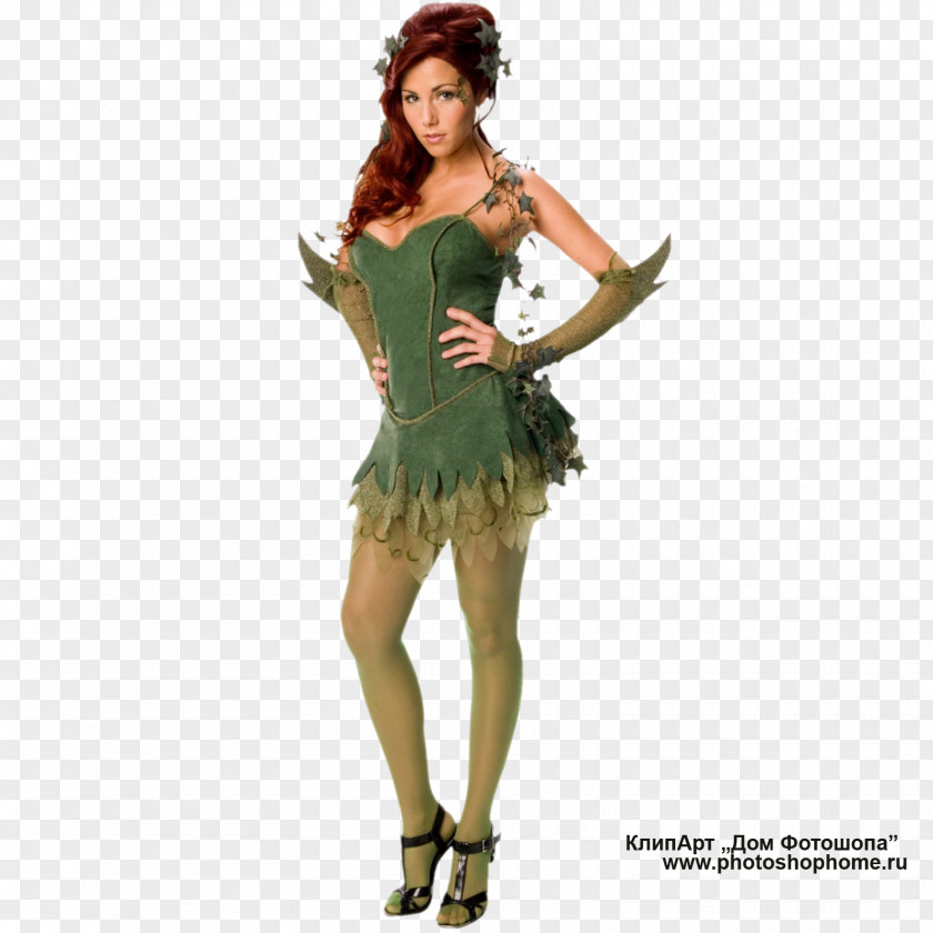 Poison Ivy Halloween Costume Clothing Female PNG