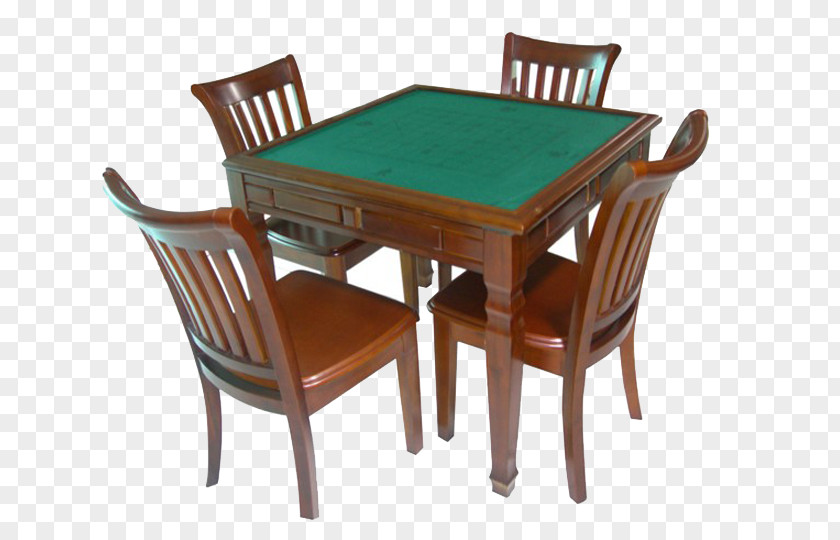 Simple Wood Mahjong Table Tabletop Game U53f0u6e7eu9ebbu5c06 PNG