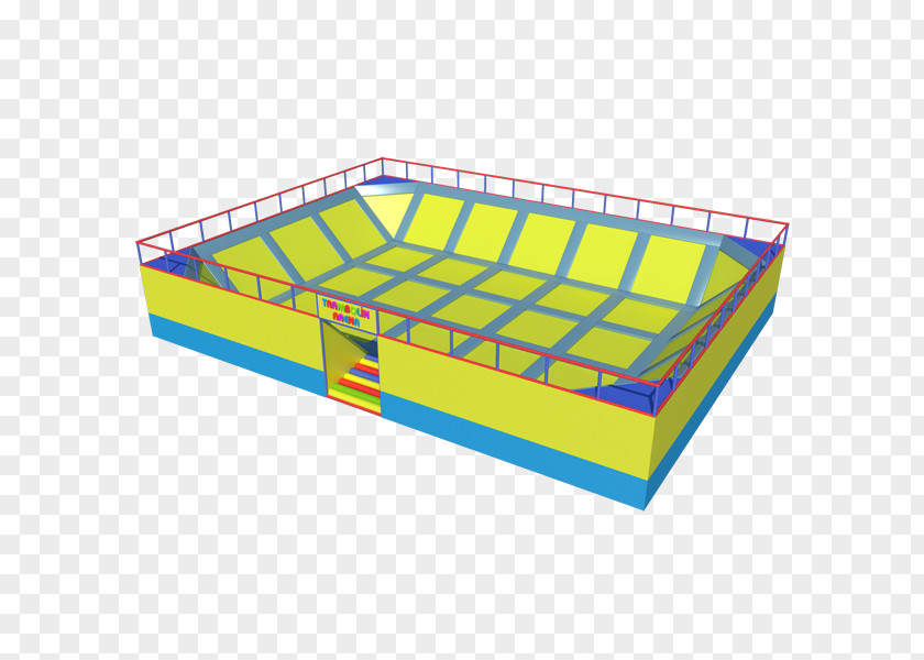 Trampoline Area Playground Game Rectangle PNG