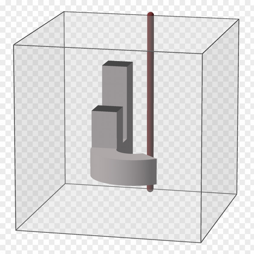 White Cube Line Angle PNG