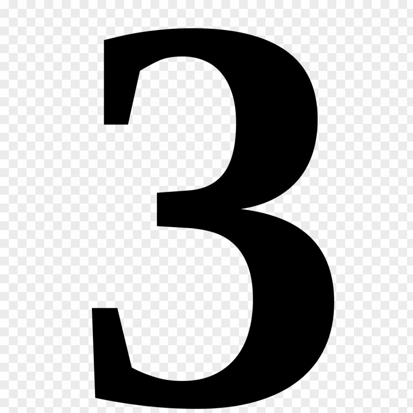 3 Number Wikimedia Commons Wikibooks Wikipedia Clip Art PNG
