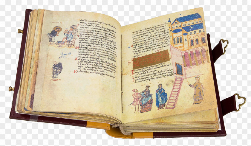 Book Chludov Psalter Manuscript Codex Miniature PNG