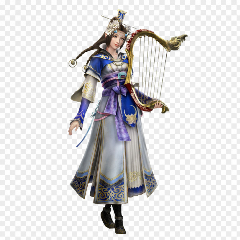 Cai Dynasty Warriors 8: Empires 9 Bao Sanniang Character PNG
