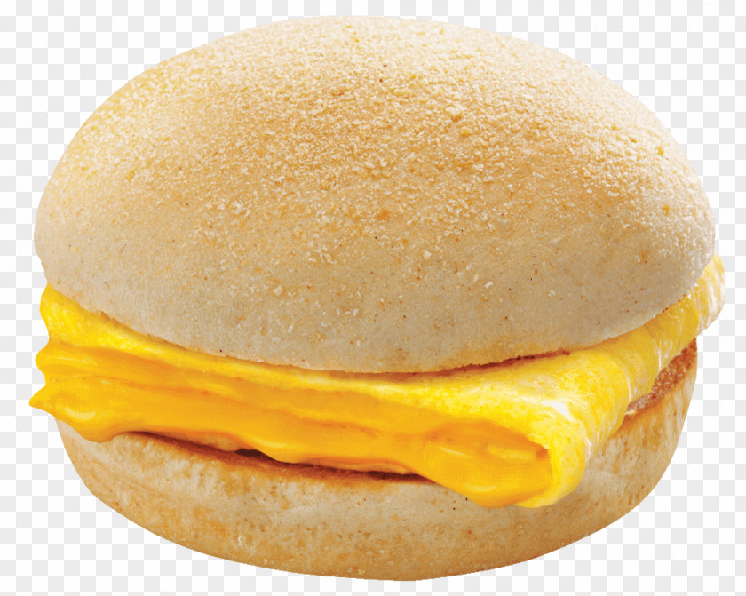 Melted Cheese Breakfast Sandwich Hamburger Fast Food Cheeseburger PNG
