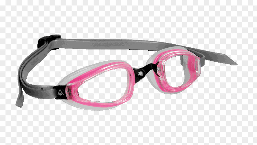 Pink Aqua Sphere Goggles Swedish Sunglasses Swimming PNG