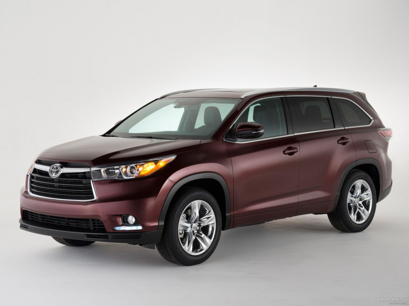 Toyota 2014 Highlander Hybrid 2015 SUV Sport Utility Vehicle PNG