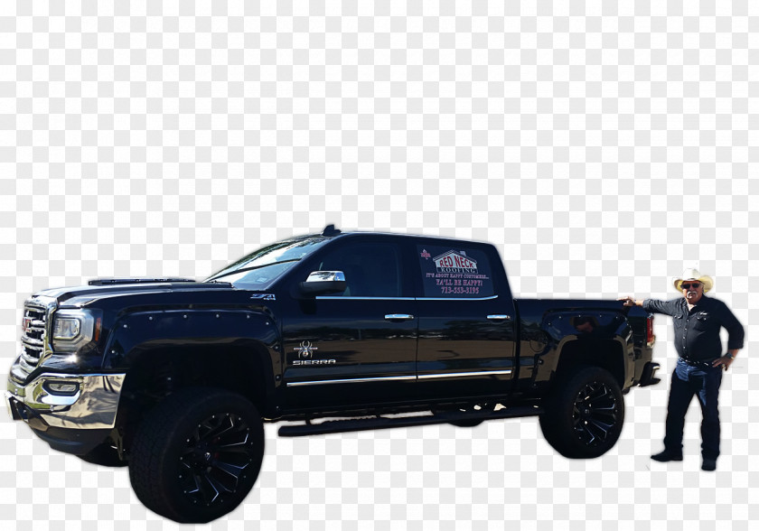 Truck Car Redneck Roofing Roof Shingle PNG