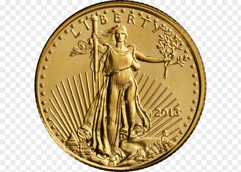 Usa Eagle American Gold Bullion Coin Bar PNG