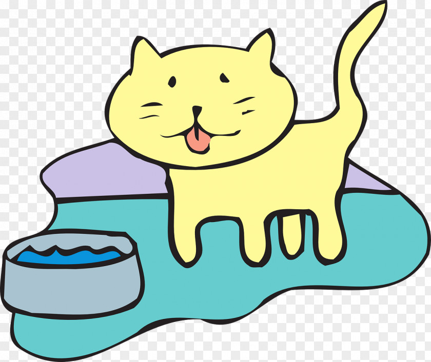 Cats Cat Dog Kitten Drinking Clip Art PNG