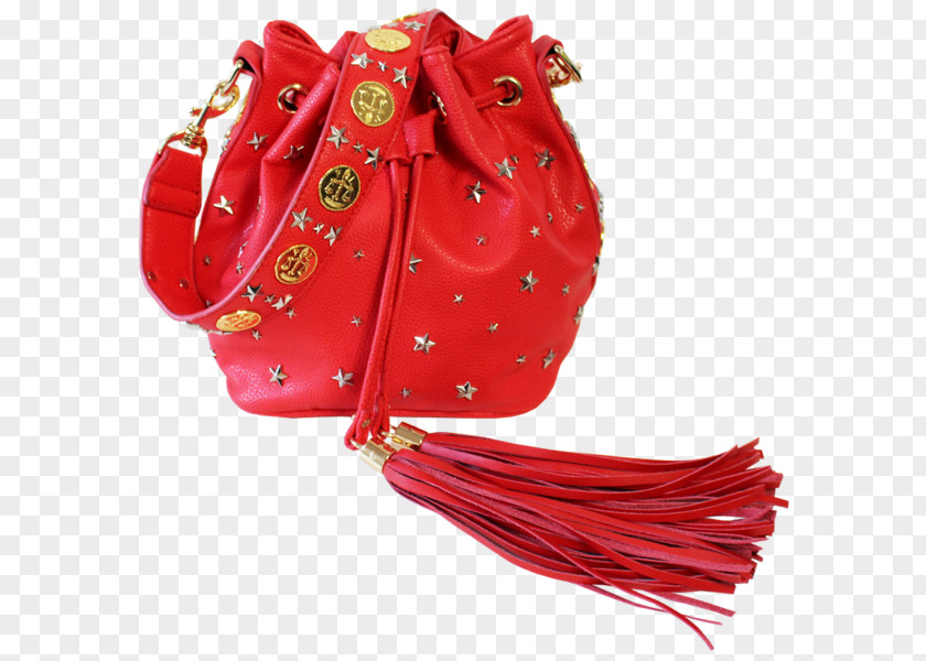 Large Red Tin Buckets Handbag Backpack Clothing Accessories Wallet PNG