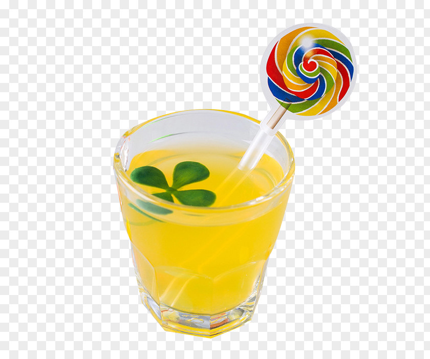Lollipop Seal Harvey Wallbanger Orange Drink Cocktail Garnish PNG