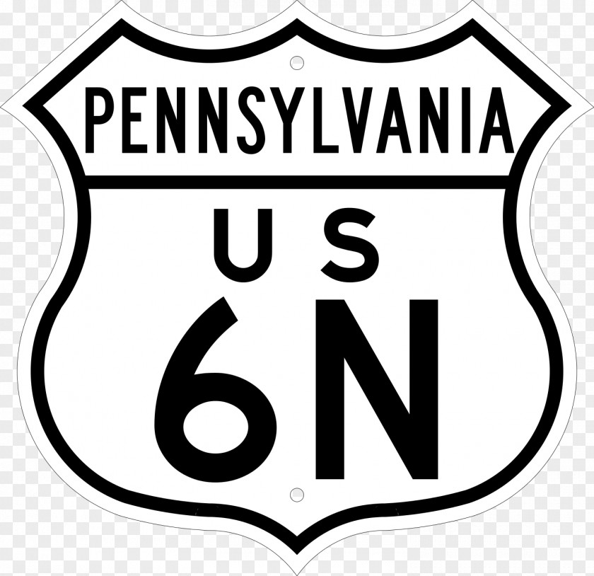 Sylvanian Families Road Seal Of Nebraska U.S. Route 66 In Kansas Black And White PNG