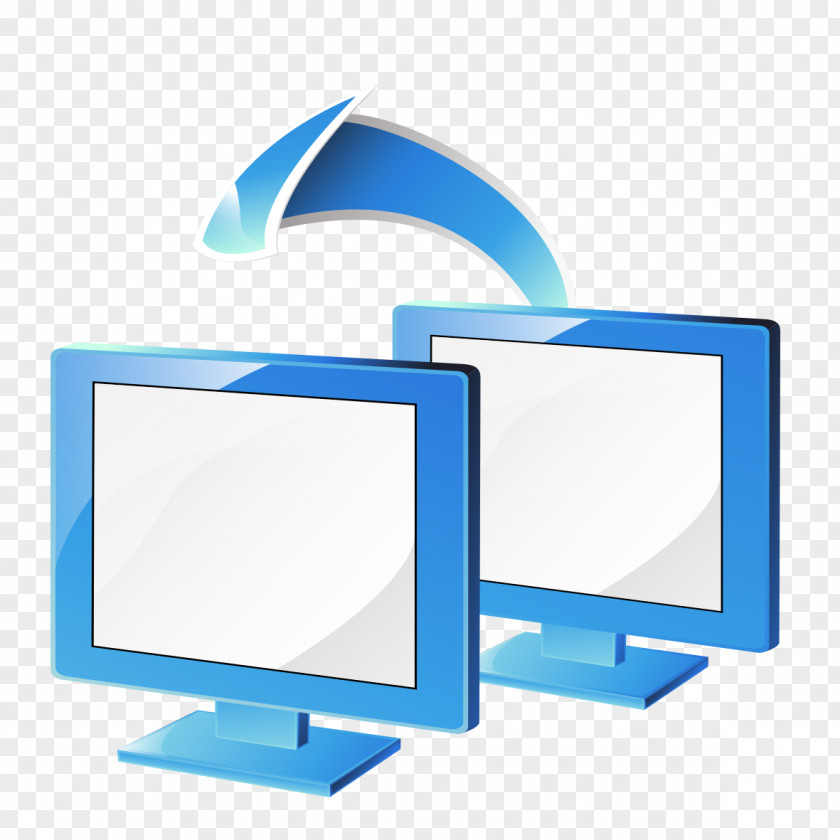 Two Monitors Computer Monitor Text Flat Panel Display Icon PNG