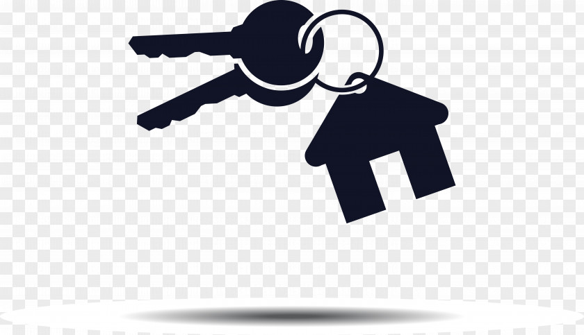 Vector Keys House Key Logo Real Estate PNG