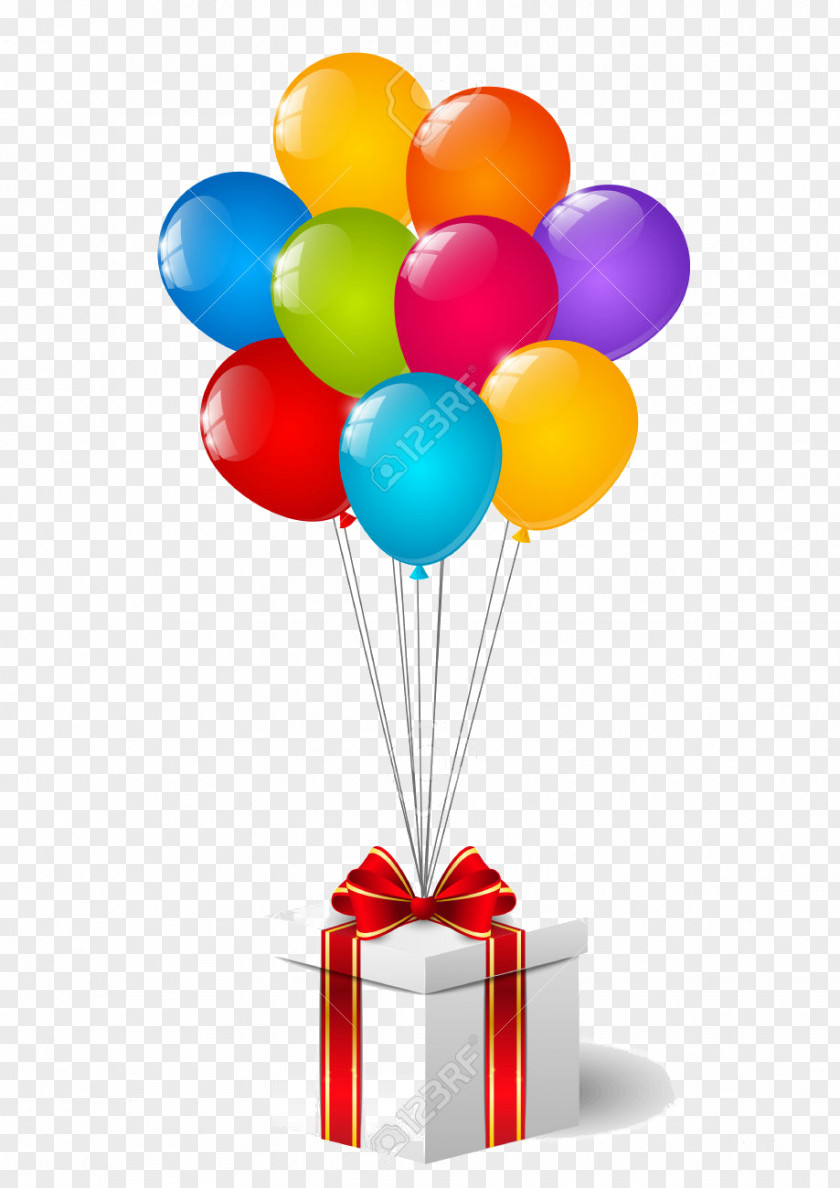 Air Balloon Toy Gift Birthday PNG