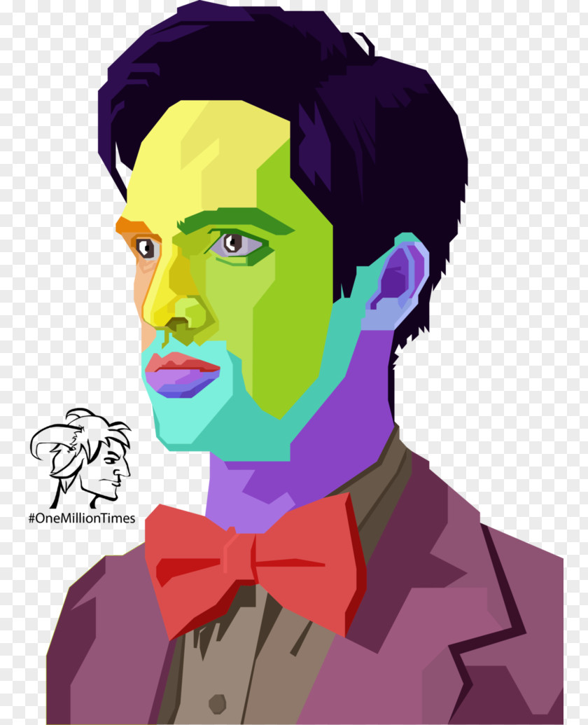Brendon Urie Panic! At The Disco WPAP Art PNG