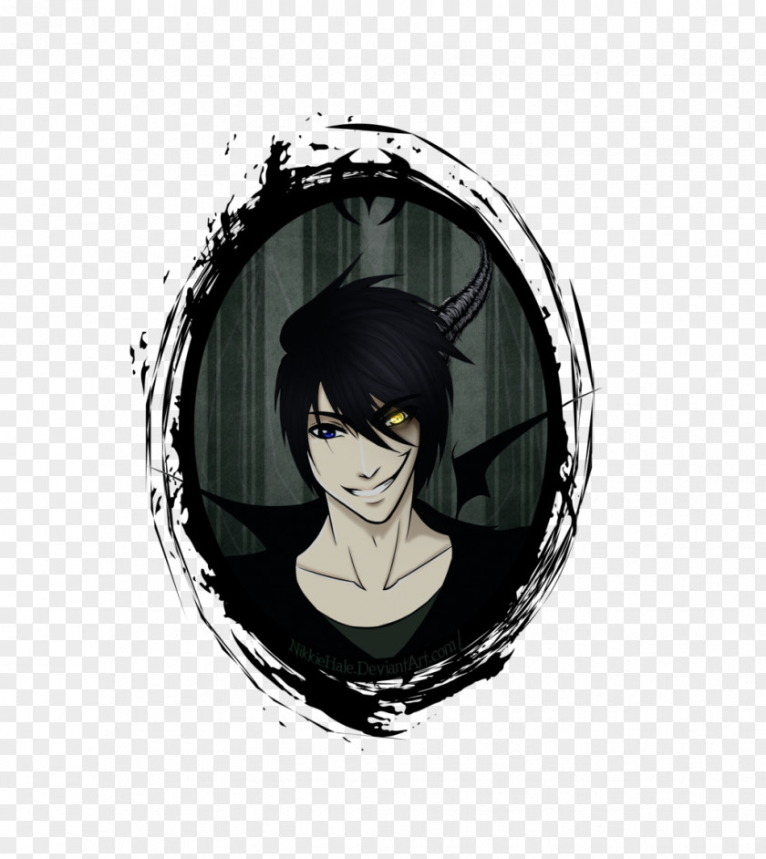 Design Black Hair PNG