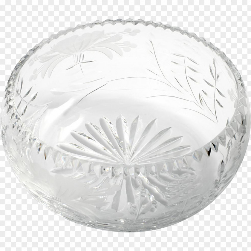 Glass Bowl Lead Royal Brierley Tableware PNG