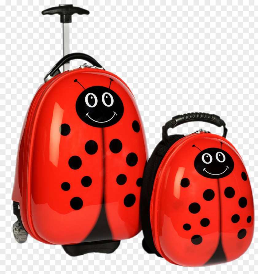 Ladybird Baggage Suitcase Hand Luggage Travel Backpack PNG