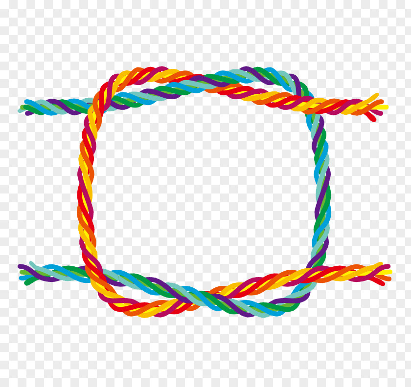 Knotted Rope Color Stock Illustration Royalty-free Clip Art PNG