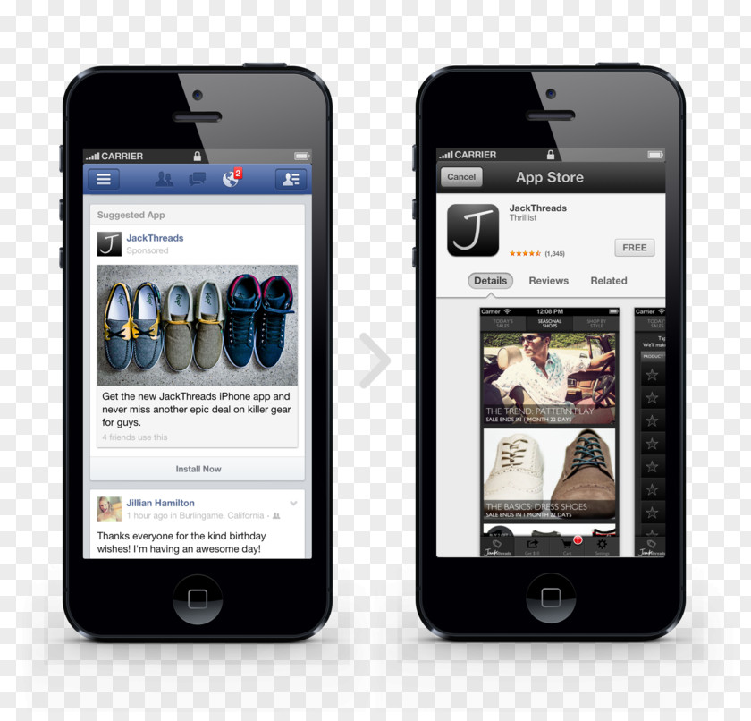 Mobile Social Network Smartphone Feature Phone Facebook, Inc. Download PNG