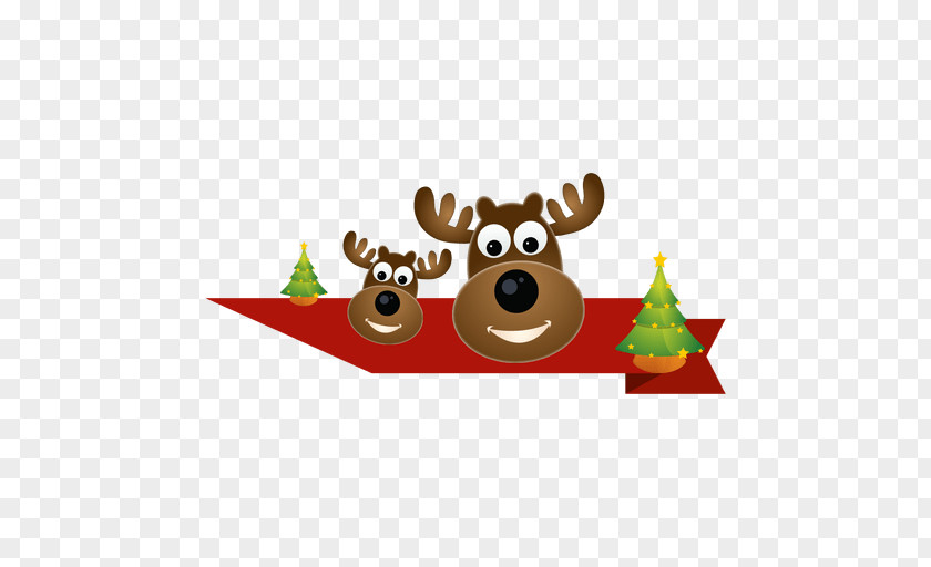 Reindeer Rudolph Red Deer Christmas PNG