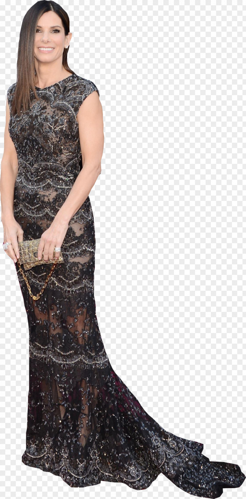 Bullock Sandra Party Dress Cocktail PNG