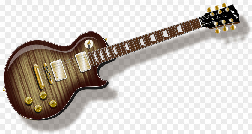 Electric Guitar Gibson Les Paul Epiphone Clip Art PNG