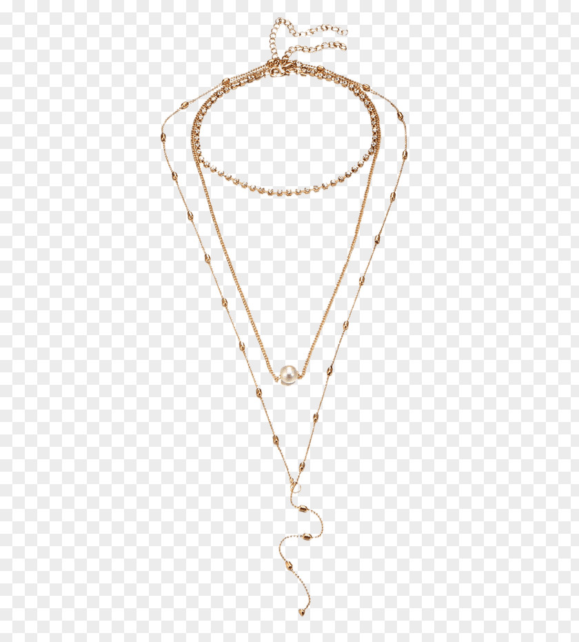 Necklace Locket Body Jewellery Chain PNG